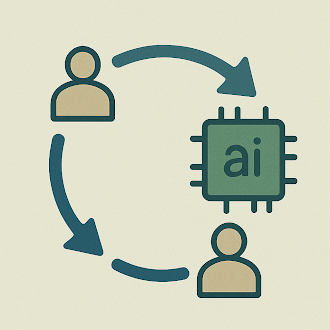 infographic image with no data and the words ai