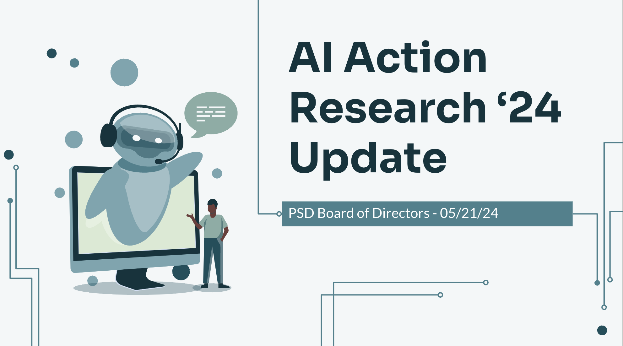 AI Action Research - Board Update